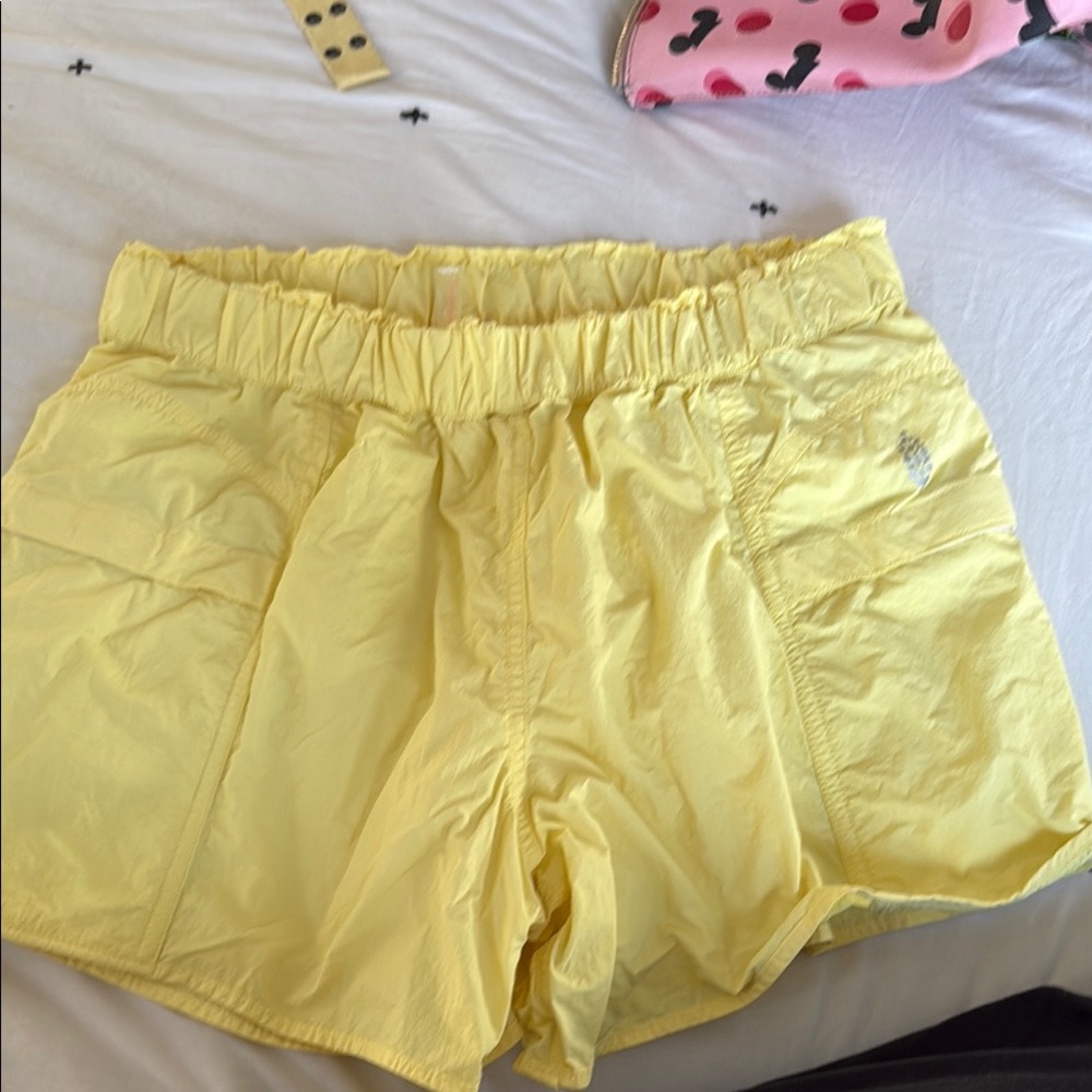 Yellow Women's Shorts